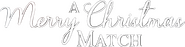 Logo of A Merry Christmas Match image size 593x150