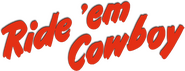Logo of Ride 'Em Cowboy image size 777x299