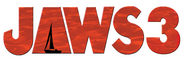 Logo of Jaws 3-D image size 1276x409