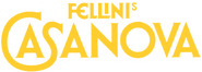 Logo of Fellini's Casanova image size 852x303