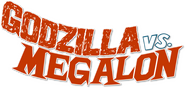 Logo of Godzilla vs. Megalon image size 625x298
