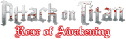 Logo of Attack on Titan: The Roar of Awakening image size 747x230