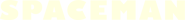 Logo of Spaceman image size 1273x139