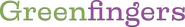 Logo of Greenfingers image size 4252x615