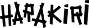 Logo of Harakiri image size 521x163