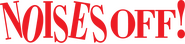 Logo of Noises Off... image size 2145x511