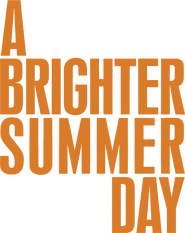 Logo of A Brighter Summer Day image size 970x1220
