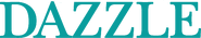Logo of Dazzle image size 1118x214