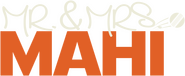 Logo of Mr. & Mrs. Mahi image size 1276x523