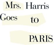 Logo of Mrs. Harris Goes to Paris image size 314x264