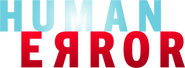 Logo of Human Error image size 2431x896