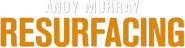 Logo of Andy Murray: Resurfacing image size 1069x275