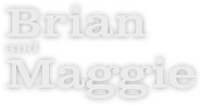 Logo of Brian and Maggie image size 910x475