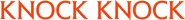 Logo of Knock Knock image size 1273x135
