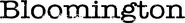 Logo of Bloomington image size 1985x245