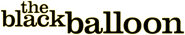 Logo of The Black Balloon image size 4738x899