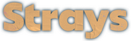 Logo of Strays image size 4148x1299
