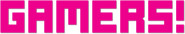 Logo of GAMERS! image size 787x144