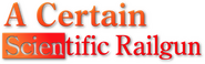 Logo of A Certain Scientific Railgun image size 779x243