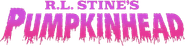 Logo of R.L. Stine's Pumpkinhead image size 1949x480