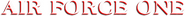 Logo of Air Force One image size 786x69