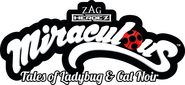 Logo of Miraculous: Tales of Ladybug & Cat Noir image size 2981x1366