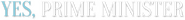 Logo of Yes, Prime Minister image size 2818x306