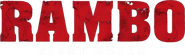 Logo of First Blood image size 780x231