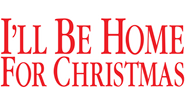 Logo of I'll Be Home for Christmas image size 1920x913