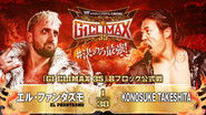 Backdrop of NJPW G1 Climax 35: Day 2 image size 3840x2160