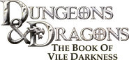 Logo of Dungeons & Dragons: The Book of Vile Darkness image size 619x290