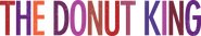 Logo of The Donut King image size 698x124