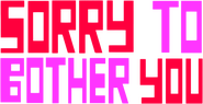 Logo of Sorry to Bother You image size 1051x540