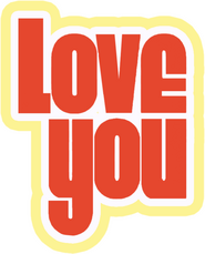 Logo of Love You! image size 593x733
