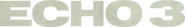 Logo of Echo 3 image size 2065x305