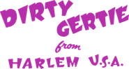 Logo of Dirty Gertie from Harlem U.S.A. image size 1325x715
