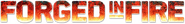 Logo of Forged in Fire image size 788x103