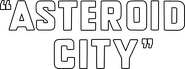 Logo of Asteroid City image size 1600x598