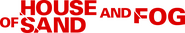 Logo of House of Sand and Fog image size 1200x215