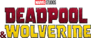 Logo of Deadpool & Wolverine image size 1916x803