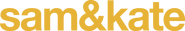 Logo of Sam & Kate image size 4318x714