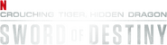 Logo of Crouching Tiger, Hidden Dragon: Sword of Destiny image size 1067x286