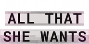 Logo of Ace of Base: All That She Wants image size 1052x516