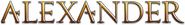 Logo of Alexander image size 787x105