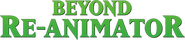 Logo of Beyond Re-Animator image size 783x169