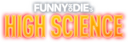 Logo of Funny Or Die's High Science image size 3402x1113