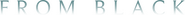 Logo of From Black image size 4313x354