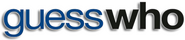 Logo of Guess Who image size 398x86