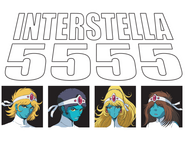 Logo of Interstella 5555: The 5tory of the 5ecret 5tar 5ystem image size 796x683