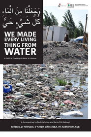 poster We Made Every Living Thing from Water